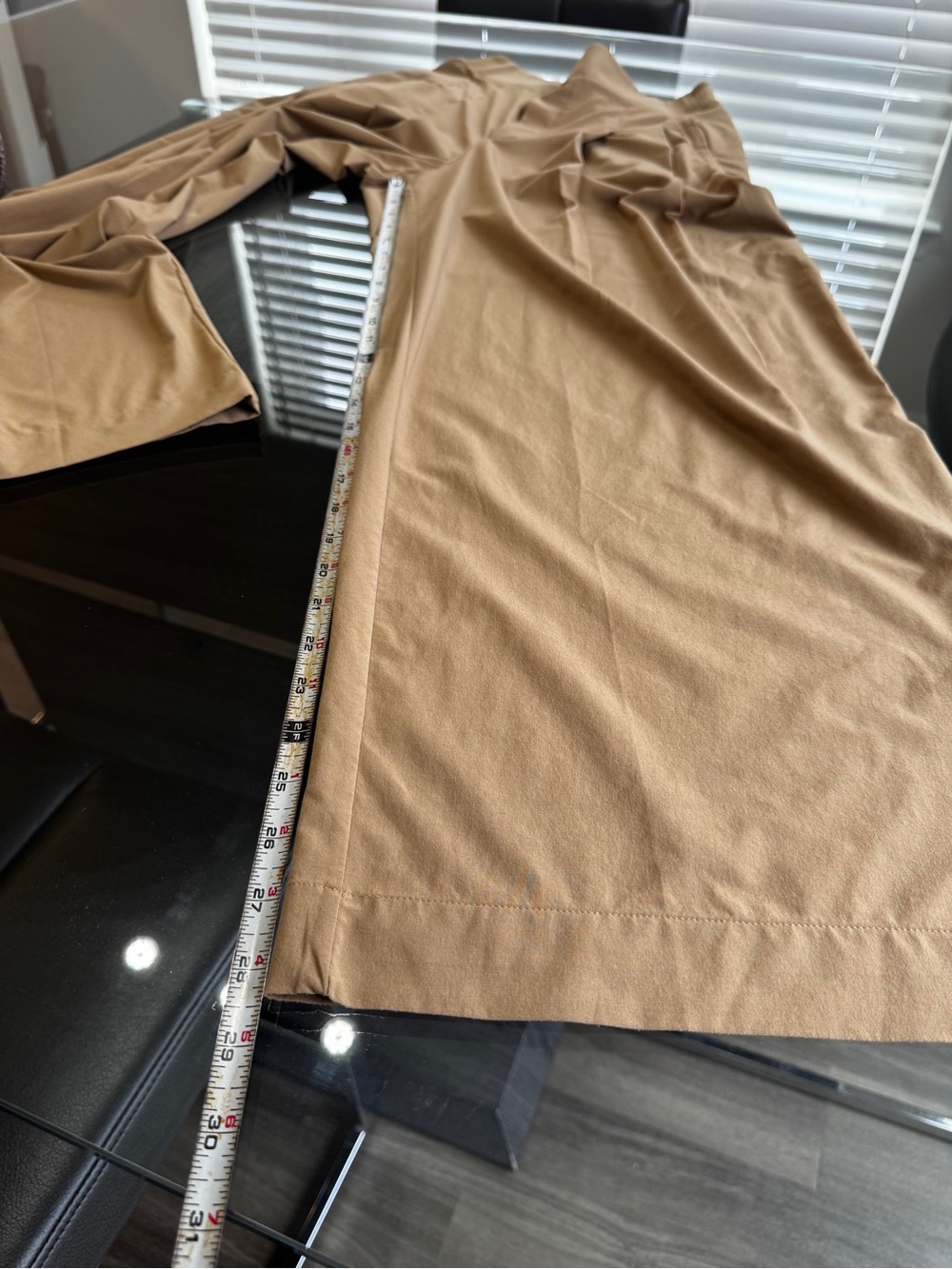 Athleta Beige Wide-Leg Pleated Pants - Picture 10 of 16